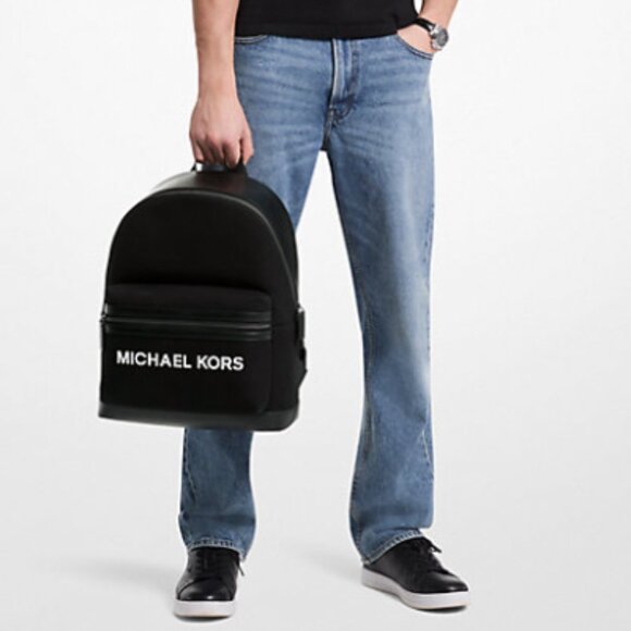 Michael Kors Cooper Canvas Backpack NWT - Picture 4 of 4